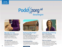 Tablet Screenshot of beuningen.podozorg.nl