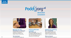 Desktop Screenshot of benedenleeuwen.podozorg.nl